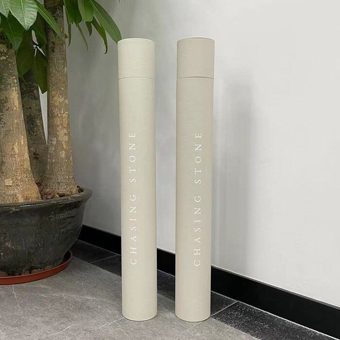Poster tubes packaging